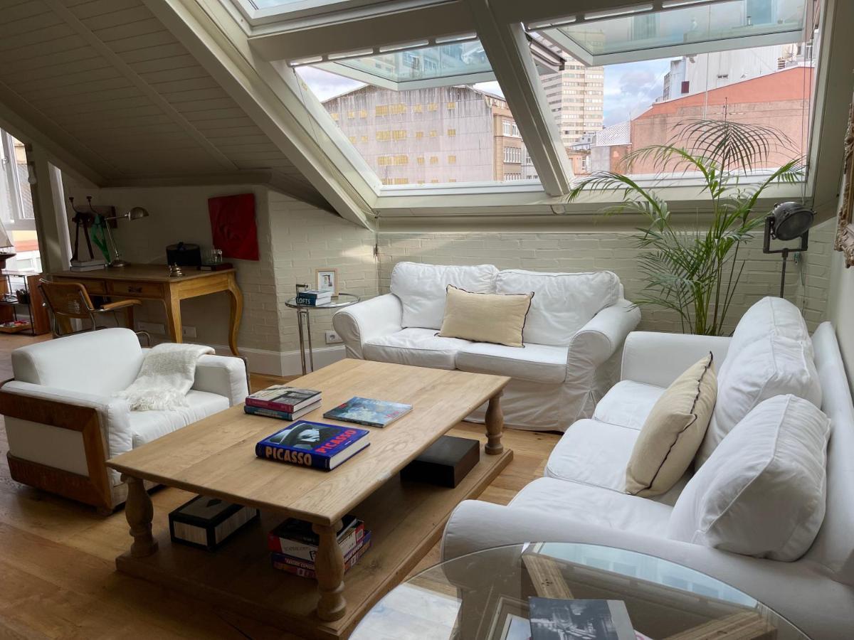 Espectacular Apartamento En El Centro De La Ciudad A Coruna Exterior photo